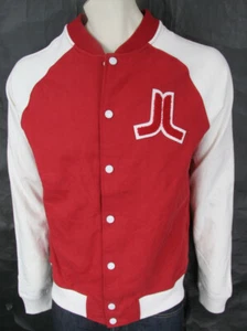 WeSC   Raglan Baseball Jacket Balker Candy Apple  WESC - Picture 1 of 6