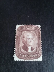 Pre-Civil War Stamp of 1859, Jefferson #29. PSAG Certificate, Used. CV$495.00 - Picture 1 of 2