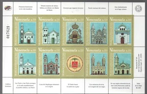 Venezuela: 1997; Scott 1583 a-j, set complete of dioceses, Mint Nh. VZ2090 - Picture 1 of 1