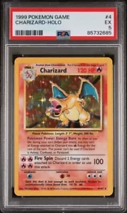 1999 Base Set Charizard Holo 4/102 PSA 5 GTC2685 TCGG - Picture 1 of 2