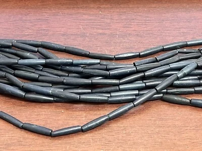 190+ PIEZAS TUBO TUBO AZUL MARINO CUENTAS HUESO BÚFALO 1" Foto 1 de 3