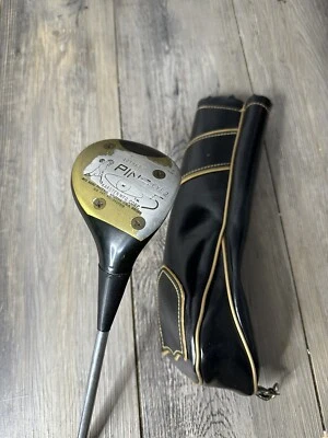 Karsten Ping Eye 2 Black Dot Driver #5 Wood Steel Shaft RH Ping Eye2 Vintage - Image 1 of 4