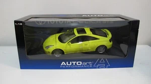 1:18 AUTOART 2000 TOYOTA CELICA GT-S COUPE RHD YELLOW DIECAST CARS - Picture 1 of 3