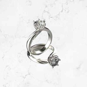 1 Carat 14k Gold IGI Certified Lab Grown Diamond Engagement Ring, Round Cut - Picture 1 of 9