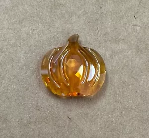 Ciondolo statuina origami gufo zucca cristallo Swarovski Ch1882 NUOVO - Foto 1 di 1