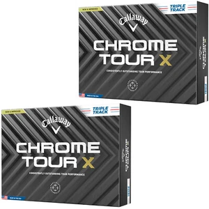 Callaway Chrome Tour X Triple Track Golf Balls - 2 Dozen 2024 Model - Picture 1 of 7