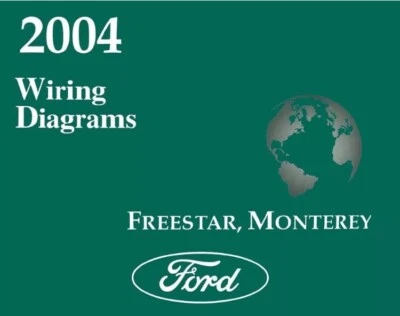 2004 Ford Freestar, Mercury Monterey Wiring Diagrams Schematics - Imagem 1 de 3