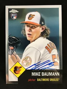 Matt Baumann 2022 Topps Chrome Platinum Anniversary Rookie Autograph Auto RC - Picture 1 of 2