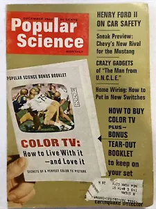 1965 October, Popular Science Magazine, Henry Ford II (CP118) - Picture 1 of 3