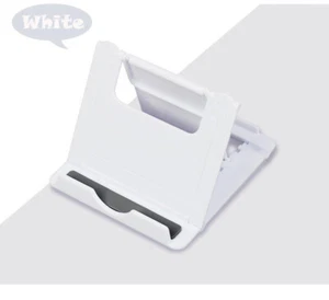 Foldable Universal Tablet Cell Phone Holder Mount Adjustable Desk Stand Portable - Photo 1 sur 6