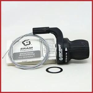 NUEVO DE LOTE ANTIGUO SRAM GRIPSHIFT CENTERA PALANCA DERECHA BICICLETA DE MONTAÑA 8s VELOCIDAD 90 BICICLETA DE MONTAÑA DE COLECCIÓN - Imagen 1 de 5