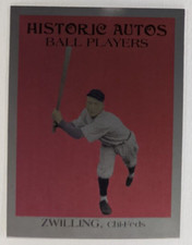 Dutch Zwilling 2019 Historic Autographs Federal League ALLOY #50 Baseball /25