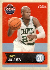 2011-12 Panini Past and Present Boston Celtics Basketball Card #2 Ray Allen