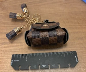Portachiavi o portacambio e ciondolo borsa stile Louis Vuitton nuovo elegante - Foto 1 di 3