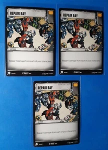 3x Repair Bay - C 062/081 Transformers TCG Wave 1 common NM - Picture 1 of 1