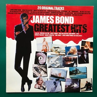 JAMES BOND 007 Greatest Hits Film Soundtrack LP Goldfinger Dr No Moonraker OHMSS - Image 1 of 4