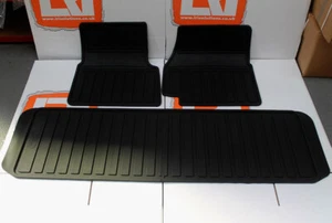Genuine Land Rover Defender Heritage limited edition rubber mats 110 front + ... - Picture 1 of 6