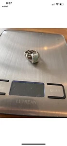 vintage sterling silver ring with opal stone 5 Grams - Picture 1 of 6