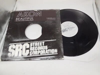 AK1 AKON - Beautiful Feat Colby O' Donis Kardinal Offishall Promo Sampler LP SRC - Image 1 of 4