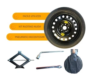 Ruotino di Scorta 17" per Audi A3 / Q2 con Cric Chiave Sacca - Imagen 1 de 3