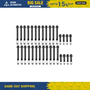 Head Bolts Fit 70-00 Chevrolet GMC Bel Air 7.4L OHV 16v Cu. 454 - Picture 1 of 3