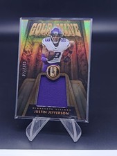 2023 Panini Gold Standard Football Gold Mine Justin Jefferson Patch /299 [LLB23