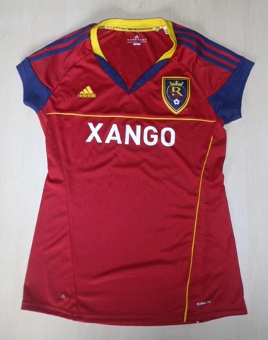 Adidas MLS XANGO Real Salt Lake RSL Soccer Jersey Shirt Women's Size Large Cover