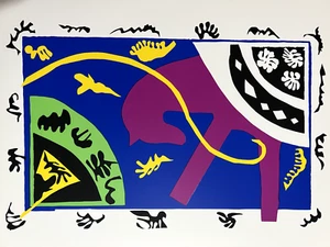 Henri Matisse "Le Cheval, L'écuyère et le Clown" Serigraph / Silkscreen France - Picture 1 of 4