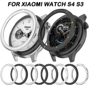 Protective Metal Bezel Ring Screen Protector for Xiaomi Watch S4 S3 - Photo 1/20