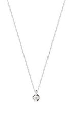 Collana Dalù Punto Luce Oro Bianco 18kt Diamanti 0.03ct bo64...