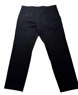 Diesel Black Cotton Blend Pants for Men – Modern Designer Casual Wear SIZE 54 - Image 1 of 4