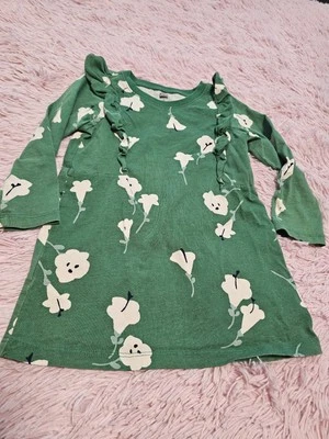 Camiseta túnica top verde/s color verde/s de la colección TEA para niñas Foto 1 de 4