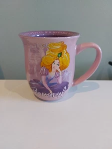 Disney Store Princess Rapunzel Big Adventures Big Dreams Big Hair Tangled Mug - Picture 1 of 4