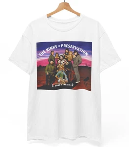 The Kinks Preservation Act 1 & 2 T-Shirt | Classic Rock Vintage Style Tee - Picture 1 of 5