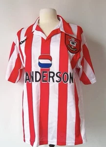 Vintage Original Southampton FC Home Football Shirt 1995/97 Size Medium - Picture 1 of 2