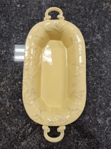 1990er Jahre Französisch Land Keramik Steinzeug Servierbekleidung 18" Quer  - Bild 1 von 3