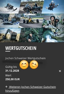 Jochen Schweizer Gutschein - Bild 1 von 1