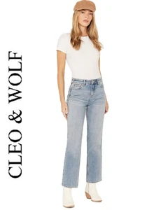 "Jean de tiro alto Cleo & Wolf talla 26 y 30"" entrepierna" - Imagen 1 de 12