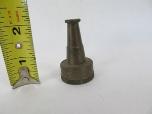 Vtg Fixed Brass Garden Hose Nozzle Architectural Salvage Cascade - Picture 1 of 2