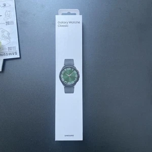 Samsung Galaxy Watch6 Classic 47mm SM-R960 - Black / Schwarz- NEU OVP VERSIEGELT - Zdjęcie 1 z 7
