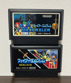 Fire Emblem Ankokuryu to Hikari no Tsurugi & Gaiden Nintendo Famicom NES Tested
