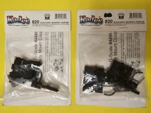 (2) Pkg. Kadee #820 #1 Scale Straight Centerset shank Body Mount Couplers - NEW - Picture 1 of 1