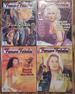 Femme Fatales of The Films Magazine-Lot of 4-vol.5,8  vol.5,12 vol.6,3 vol.6,6 - Picture 1 of 2
