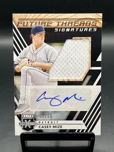 Elite Extra Edition Casey Mize Future Threads Signatures 2020 negro/99 automático - Imagen 1 de 2