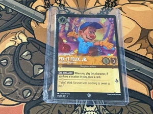Lorcana Shimmering Skies COLD FOIL Fix-It Felix, Jr. - Delighted Sightsee #17 quasi nuovo - Foto 1 di 2