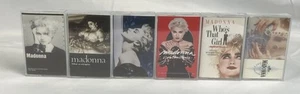 MADONNA Cassette Tape Lot x6 Self Titled Virgin True Blue Who's Prayer Dance - Picture 1 of 17