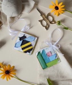 DIY Bead Embroidery "Decoration Sweet honey", Christmas Tree Toy DIY Kit - Picture 1 of 7