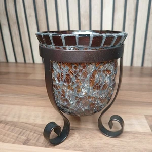 Partylite Amaretto Mosaik Teelicht/Votivhalter - Bild 1 von 5