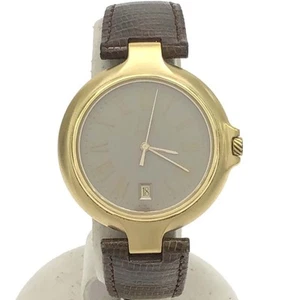 Watch Runs Dunhill Millennium Quartz Gray Dial 2025.6 Battery Changed M170 - Picture 1 of 5