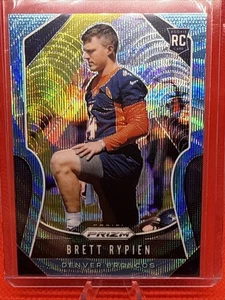 Brett Rypien 2019 Panini Prizm Blue Wave -/199 Card #374 Rookie Auto RC Broncos - Bild 1 von 4